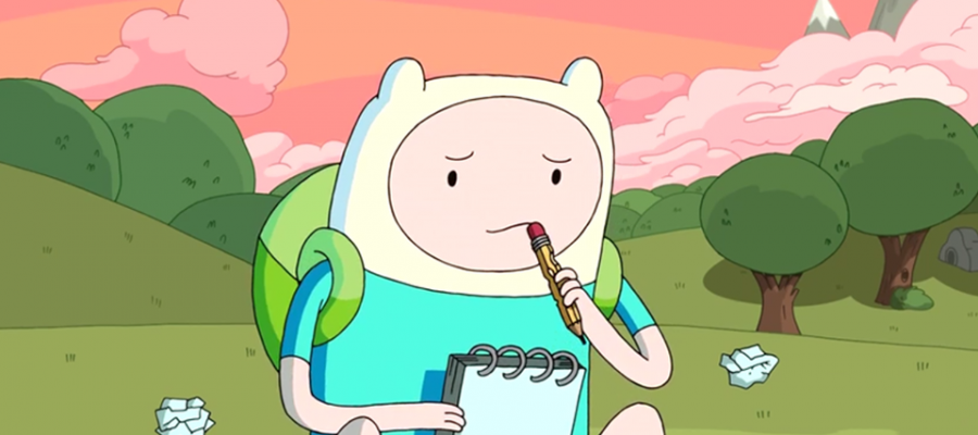 Adventure Time Writing