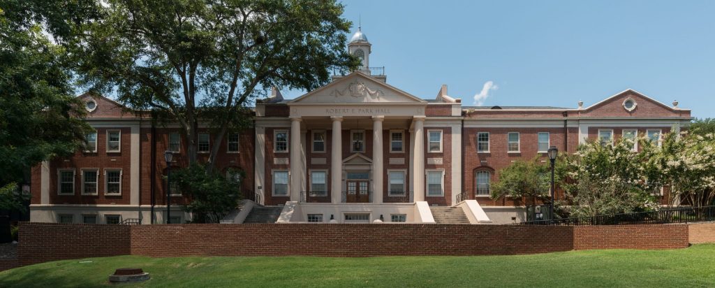 University of Georgia Park Hall--Home of the English Department